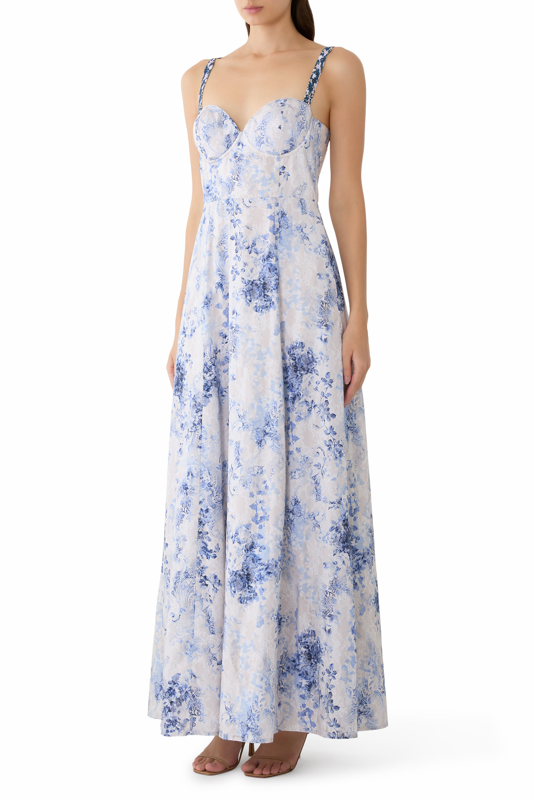 Sutton Beaded Strap Gown