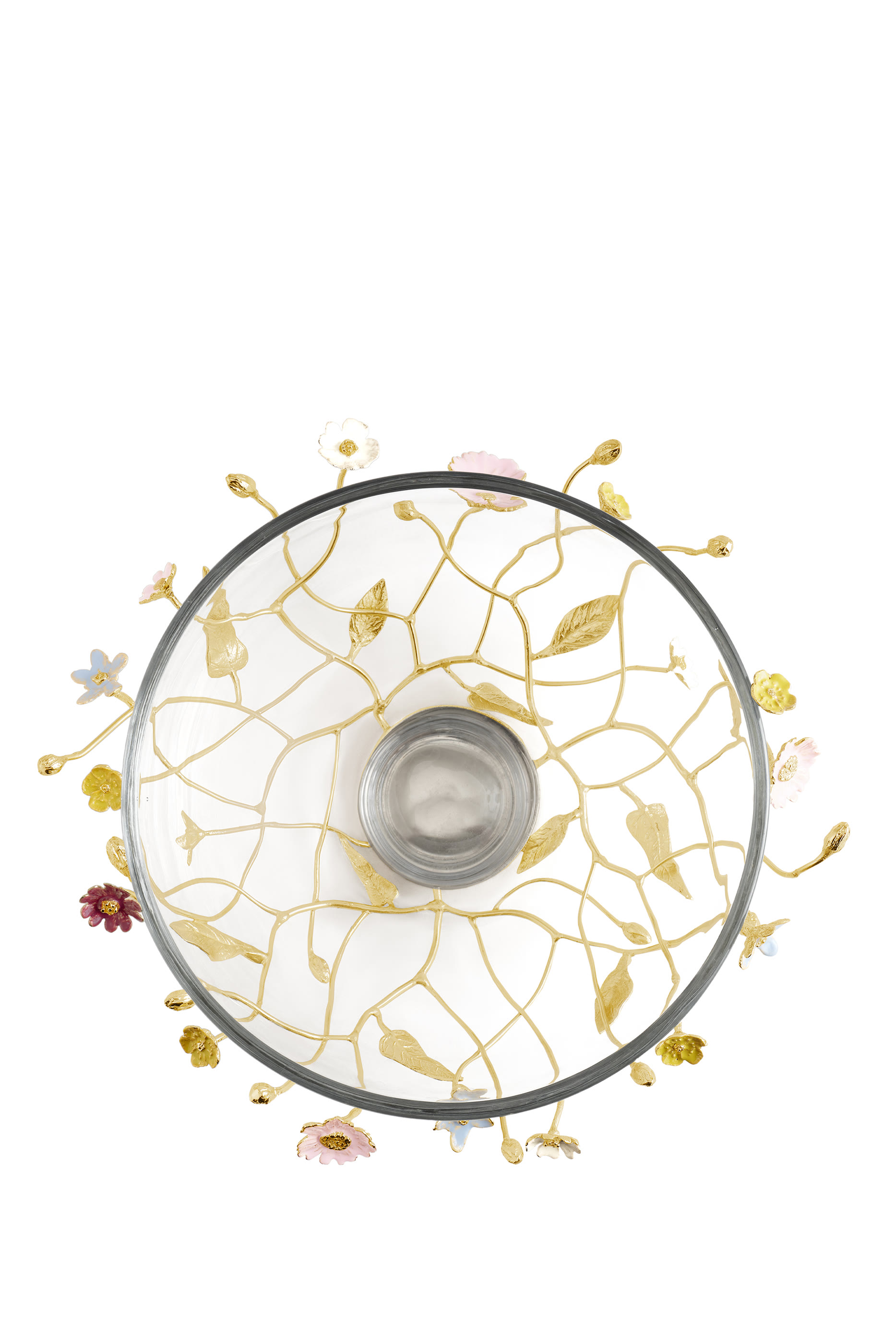 Wildflowers Large Glass Bowl