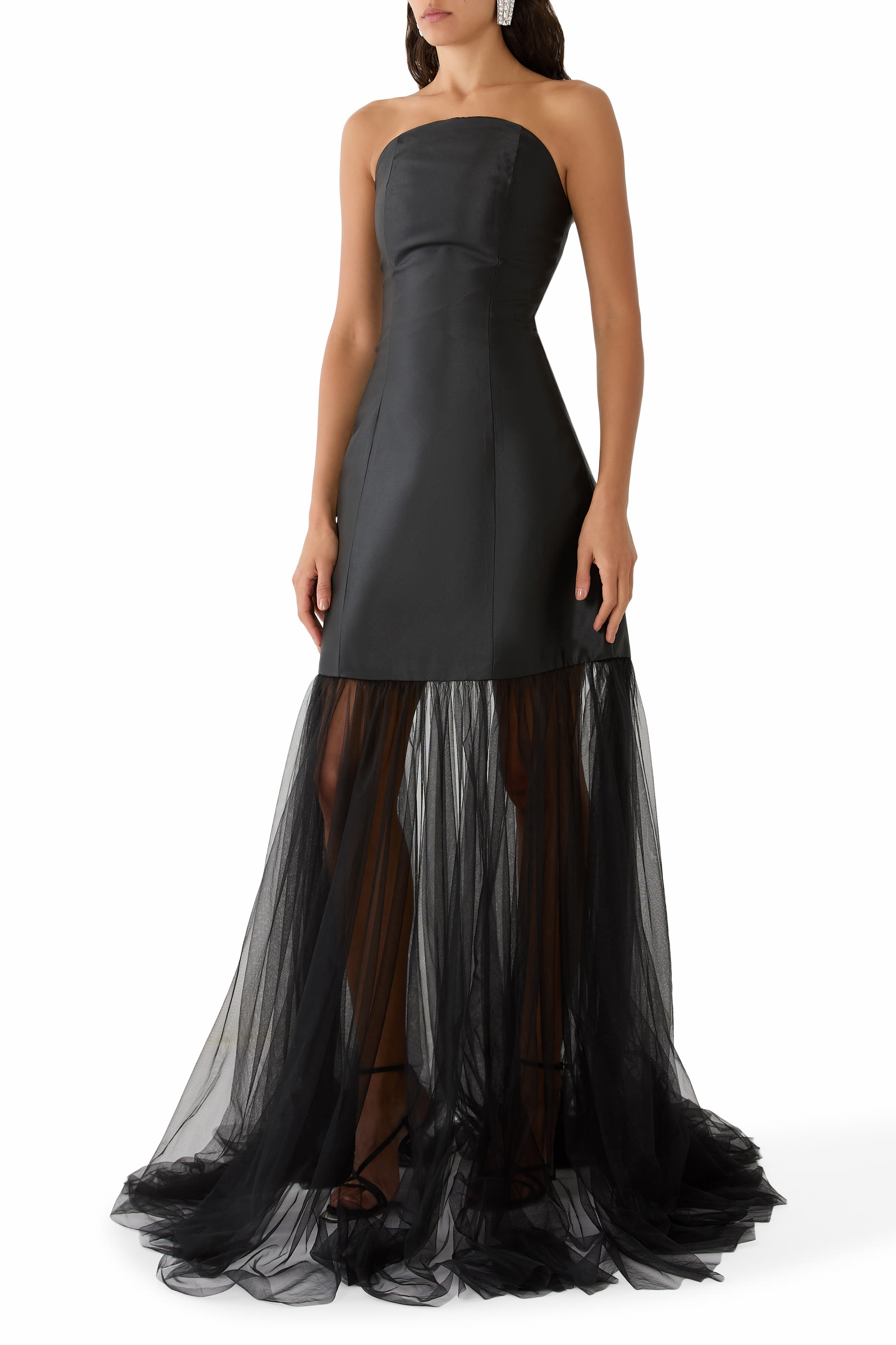 Strapless Mikado Gown