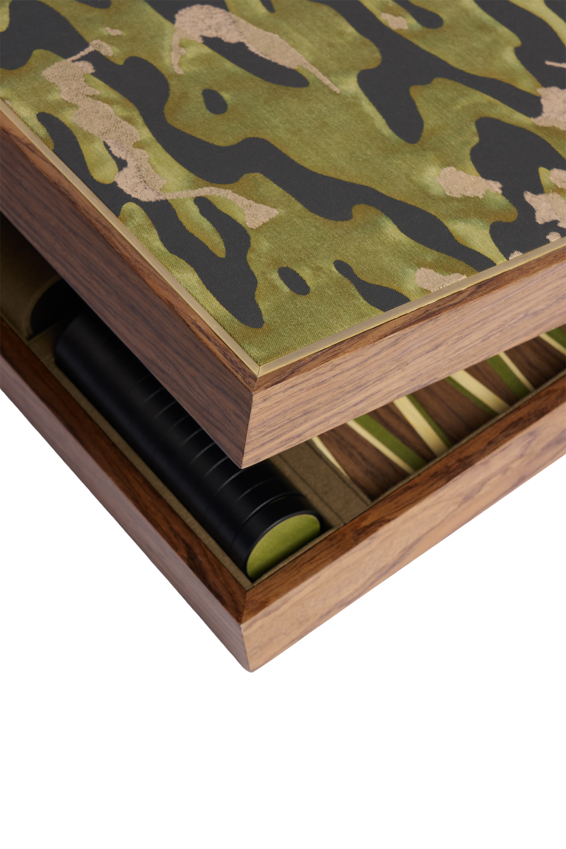 Fortuny Backgammon &ndash; Garno Isole Military Green