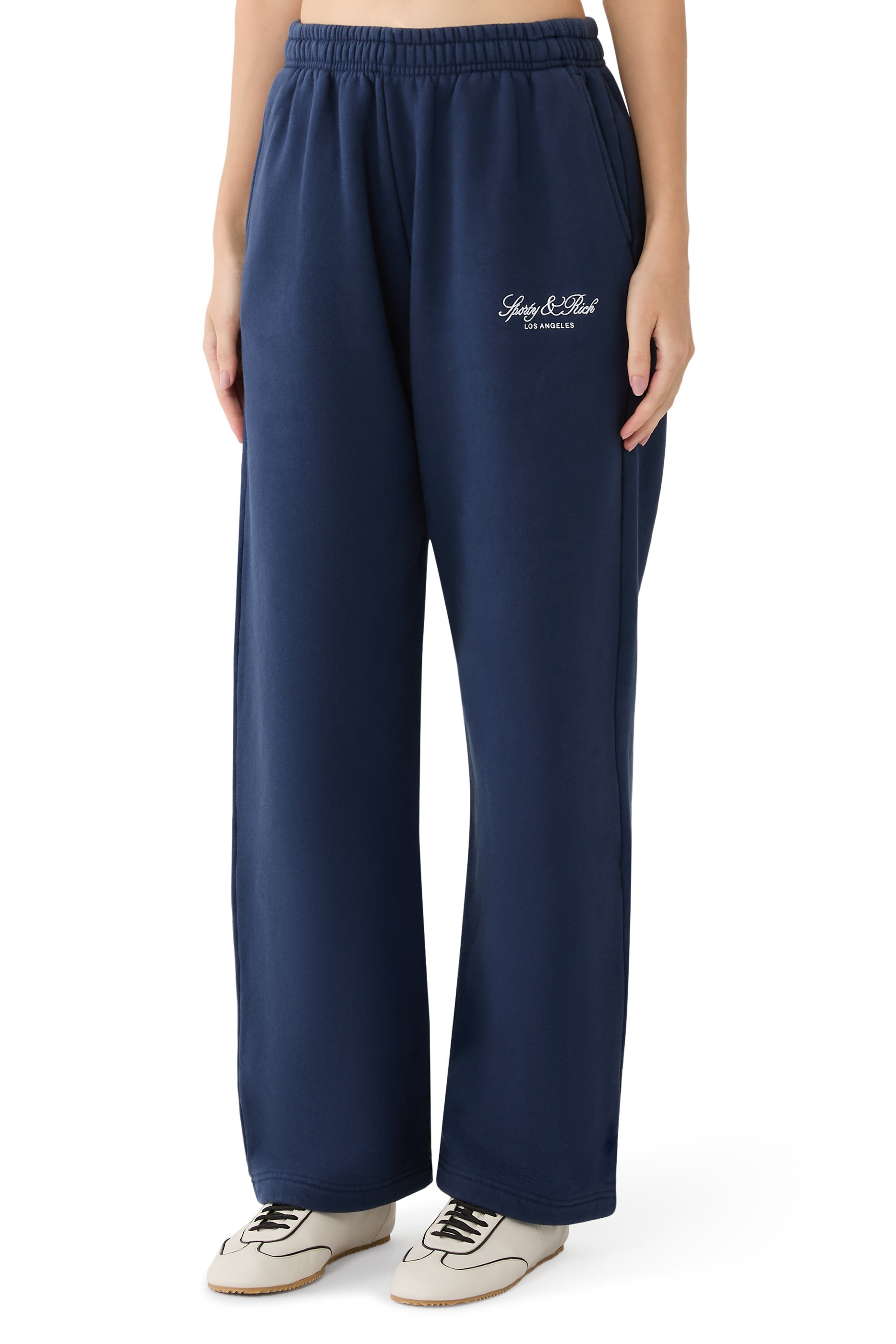 Vendome LA Embroidered Wide Sweatpants