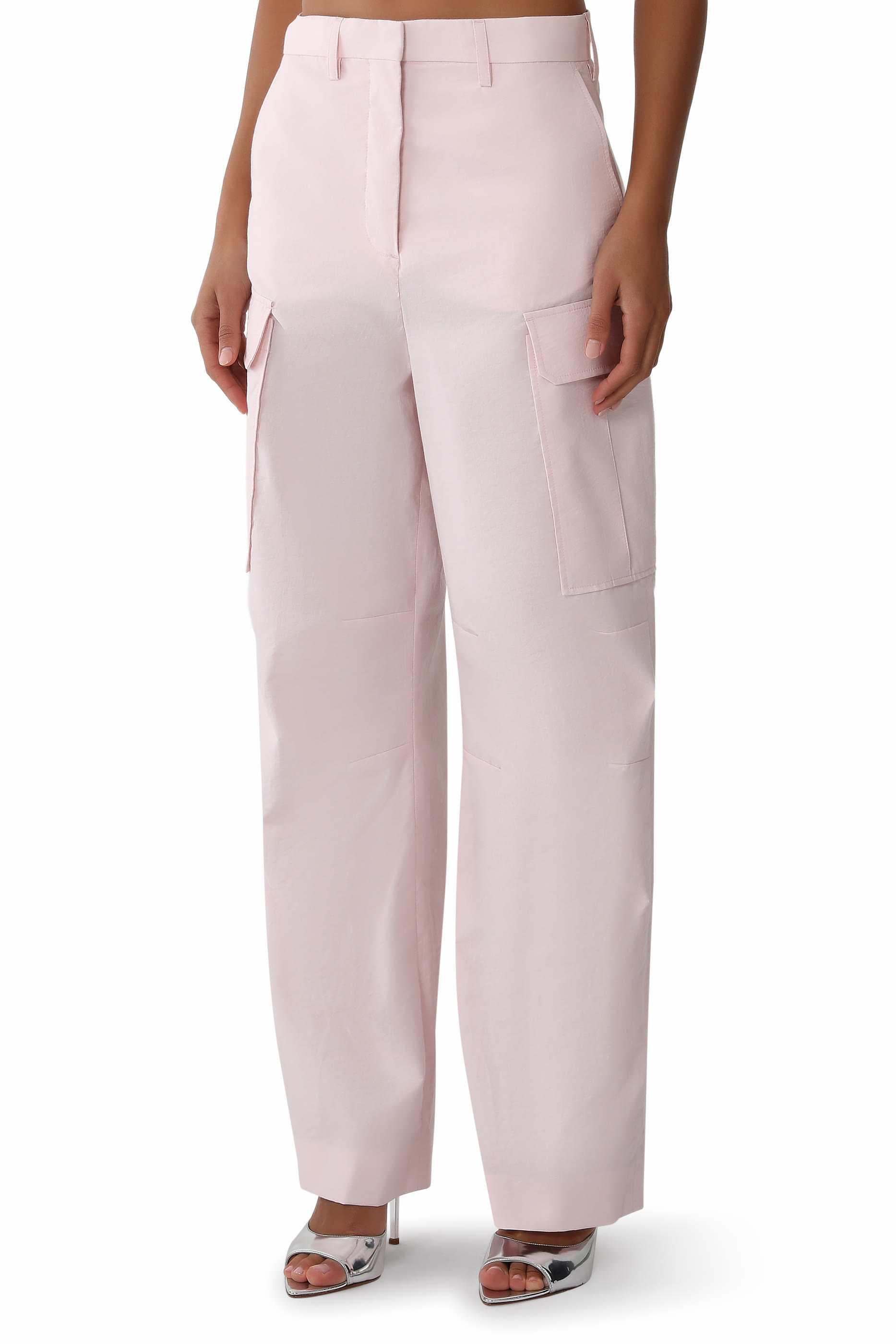 Cargo Cotton Trousers 
