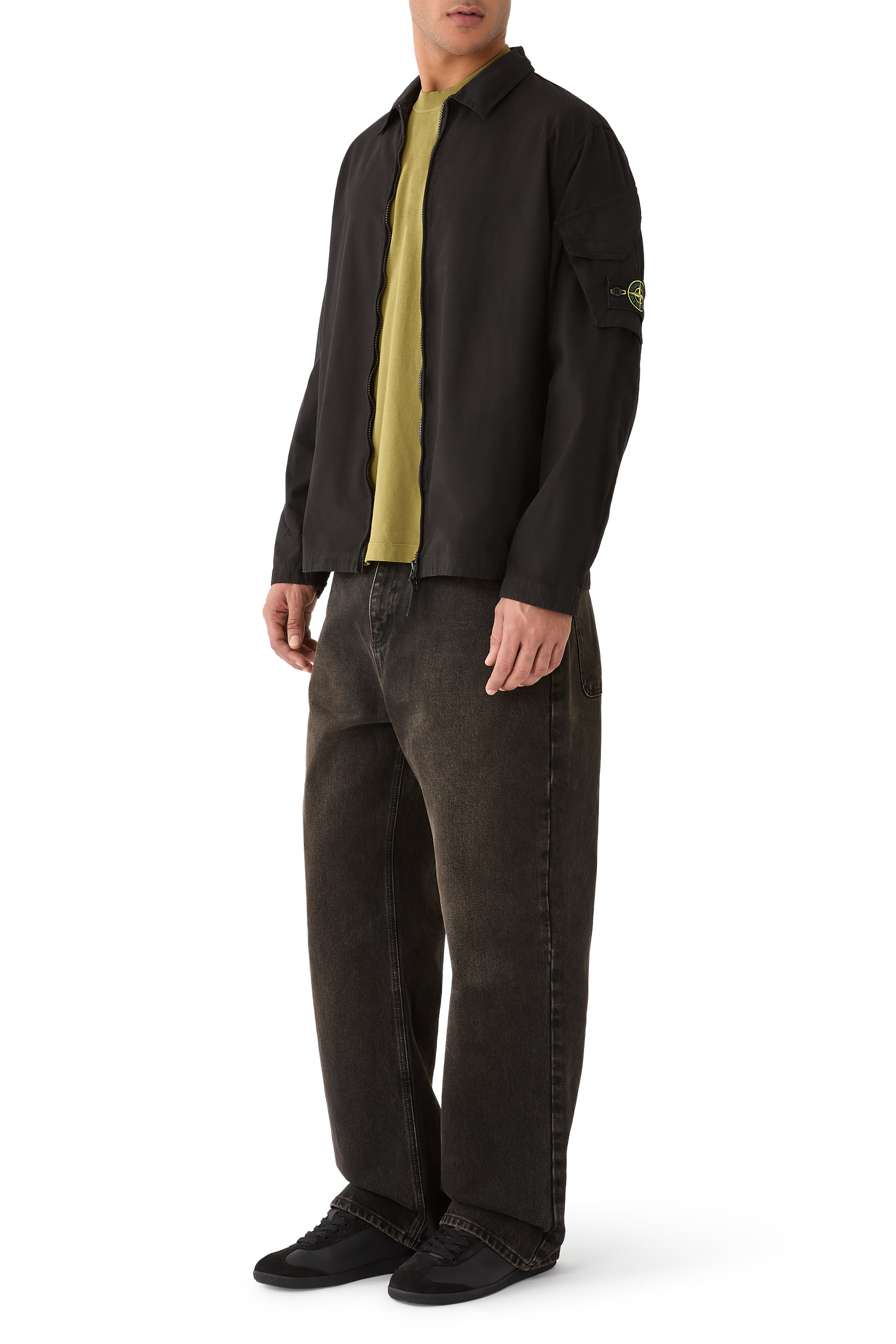 Overshirt with Zip