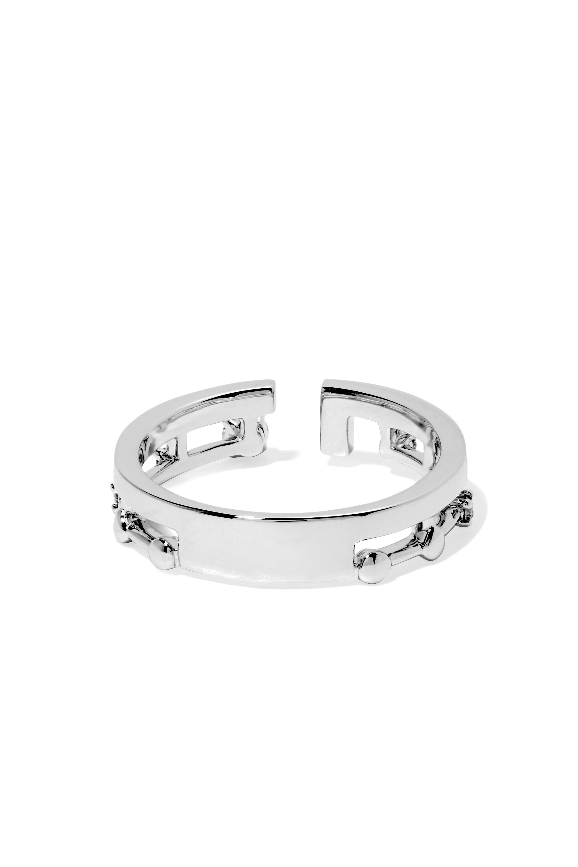 Avenues Index Ring, 18k Yellow Gold  Diamonds