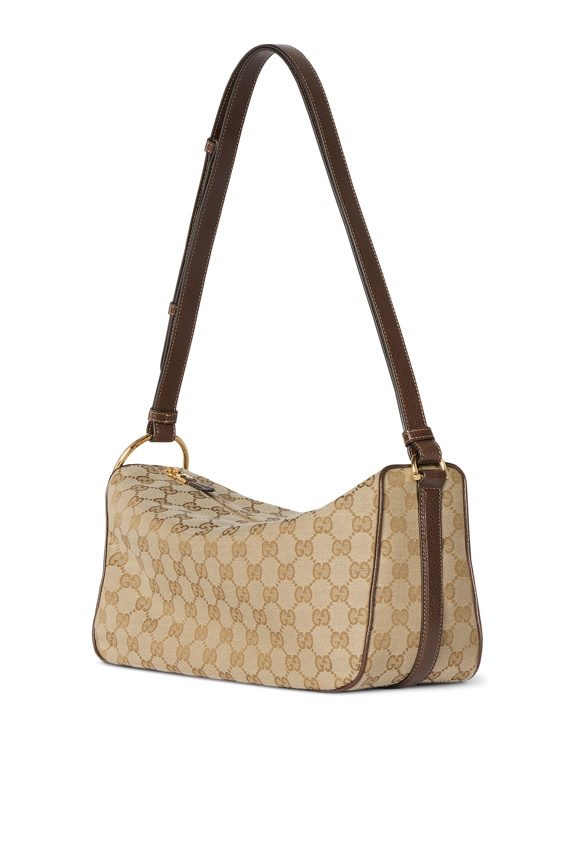 Half Horsebit Medium Shoulder Bag 