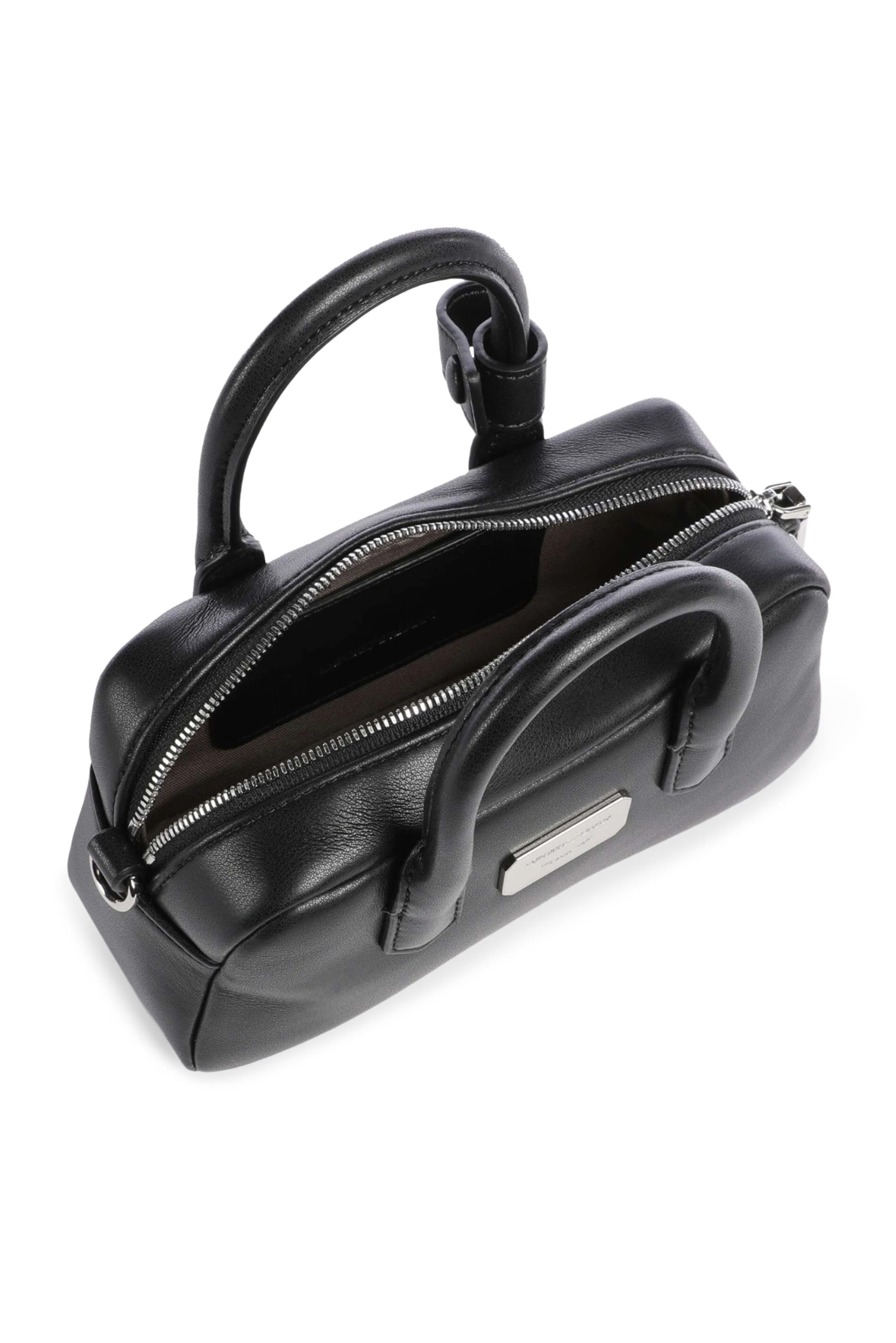 Soft Leather Mini Bauletto Bag