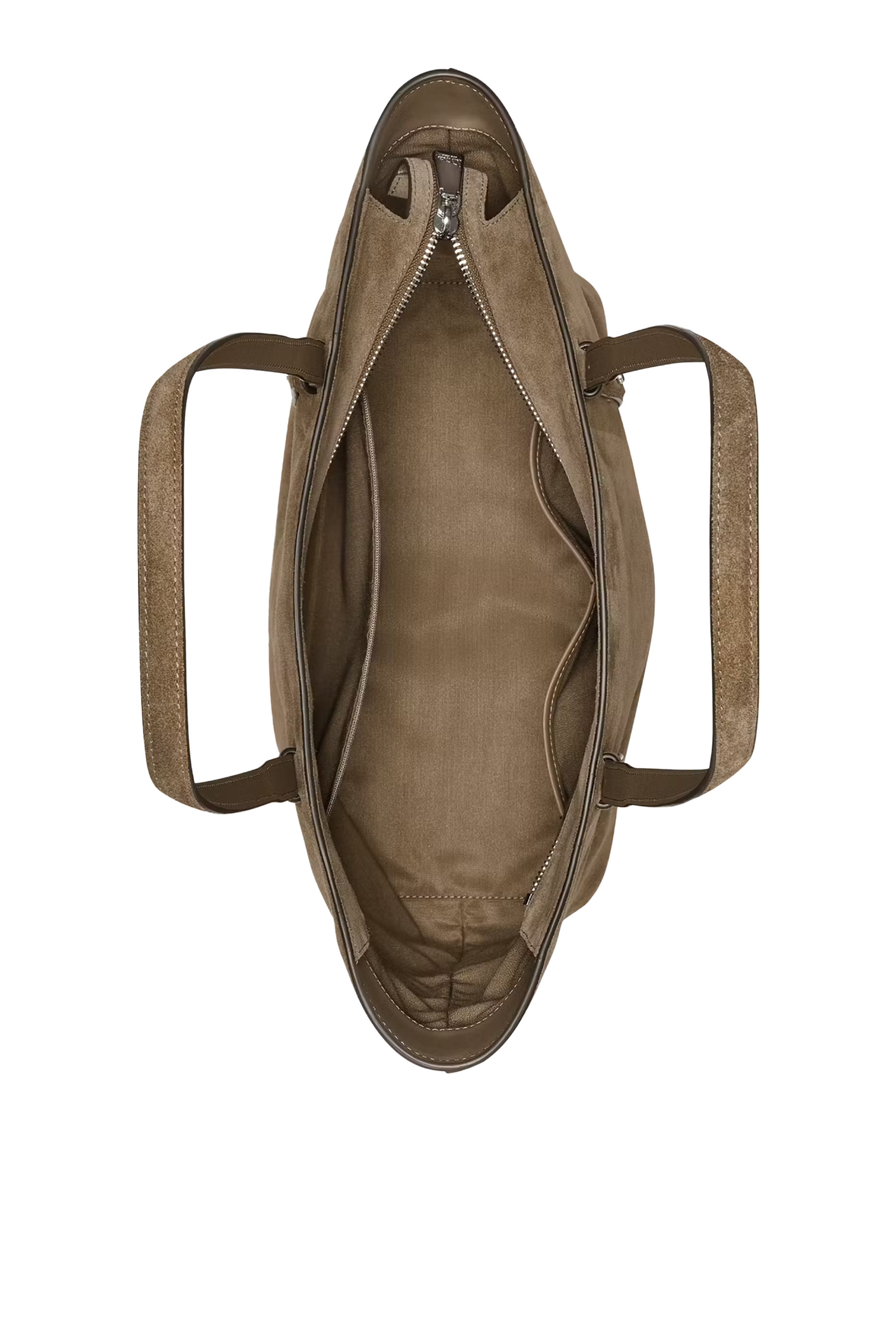 Do It All Suede Zip Tote Bag