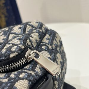 Balo Cao Cap Dior Mini Chat Vai Hoa Tiet Oblique 24x10x16cm 7.jpg