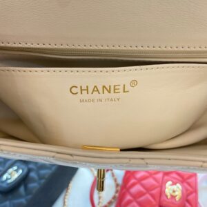 Tui Chanel Handle Charm Replica 11 Cao Cap Nu Mau Trang 20x12cm 9.jpg