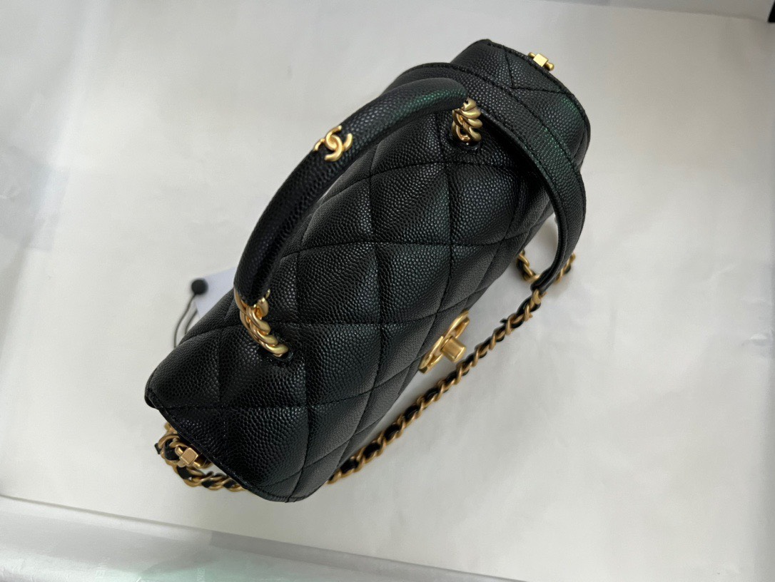 Tui Chanel Handle Hang Hieu Sieu Cap Mau Den Da Hat 20cm 14.jpg