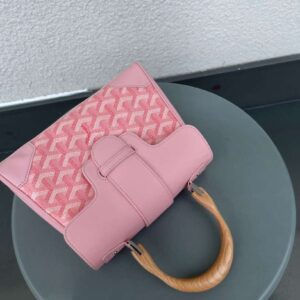 Tui Goyard Saigon Pink Replica 11 Cao Cap Quai Cam Go 20x15cm 6.jpg