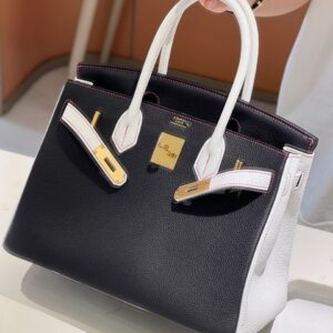 Tui Hermes Birkin 30 Togo Ghw Cao Cap Mix 2 Mau Den Trang 30cm 1.jpg