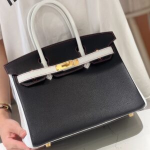 Tui Hermes Birkin 30 Togo Ghw Cao Cap Mix 2 Mau Den Trang 30cm 4.jpg