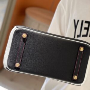 Tui Hermes Birkin 30 Togo Ghw Cao Cap Mix 2 Mau Den Trang 30cm 6.jpg