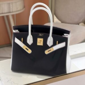 Tui Hermes Birkin 30 Togo Ghw Cao Cap Mix 2 Mau Den Trang 30cm 7.jpg