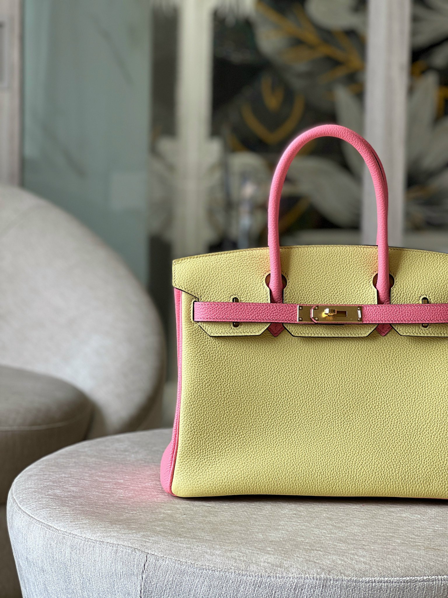 Tui Hermes Birkin 30 Togo Ghw Rep 11 Cao Cap Mix 2 Mau Vang Hong 30cm 3.jpg