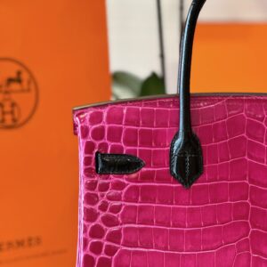 Tui Hermes Birkin Crocodile Rep 11 Nu Mau Hong Van Da Ca Sau 30cm 2.jpg