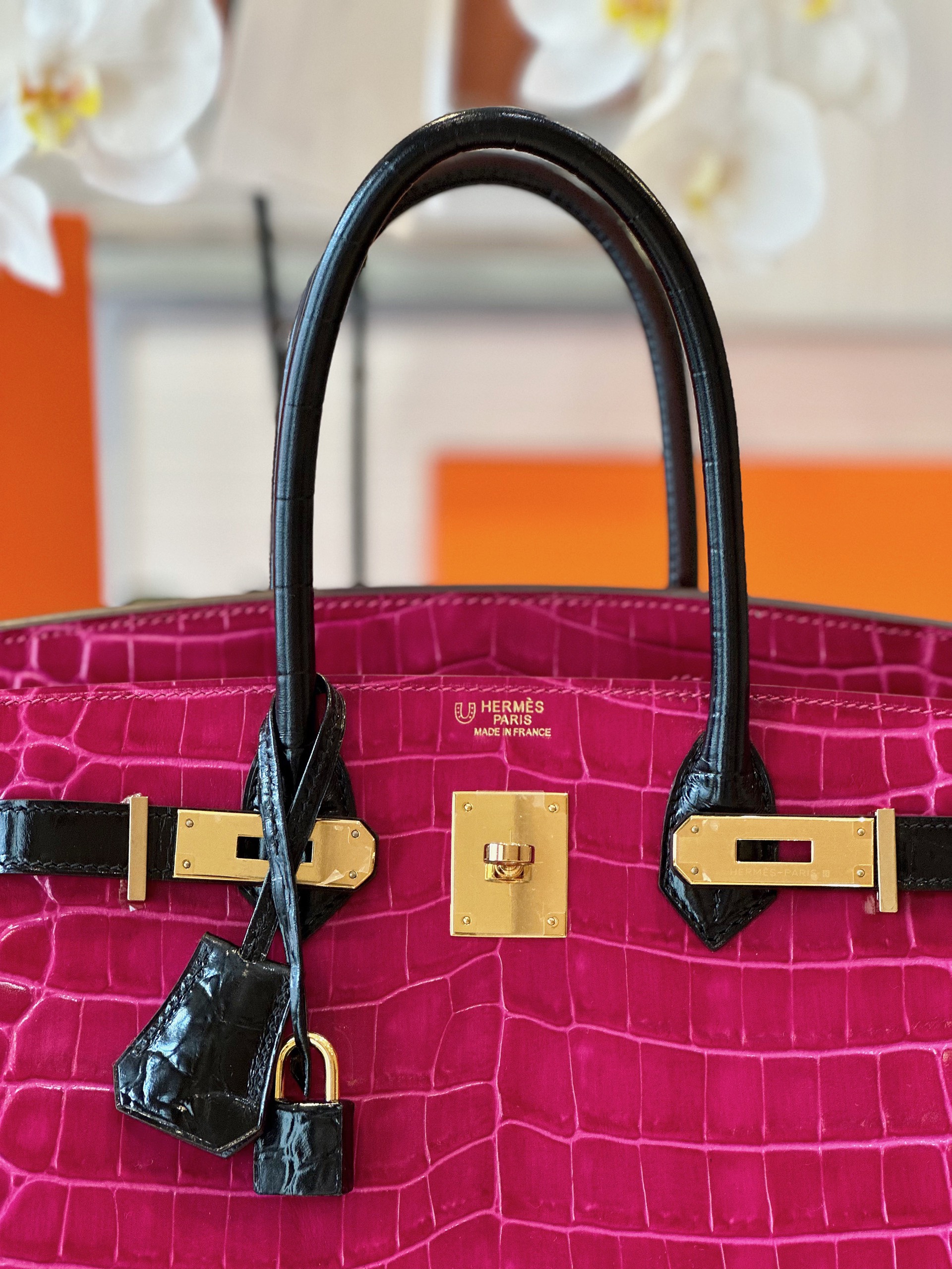 Tui Hermes Birkin Crocodile Rep 11 Nu Mau Hong Van Da Ca Sau 30cm 3.jpg