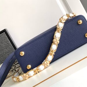 Tui Louis Vuitton LV Capucines BB Nu Mau Xanh Than Like Auth 27x18x9cm 7.jpg