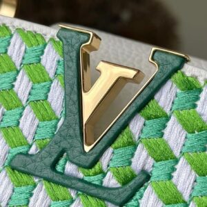 Tui Louis Vuitton LV Capucines Nu Hoa Tiet Dan Mau Xanh Sieu Cap 21cm 6.jpg