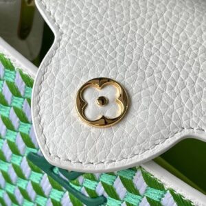 Tui Louis Vuitton LV Capucines Nu Hoa Tiet Dan Mau Xanh Sieu Cap 21cm 7.jpg