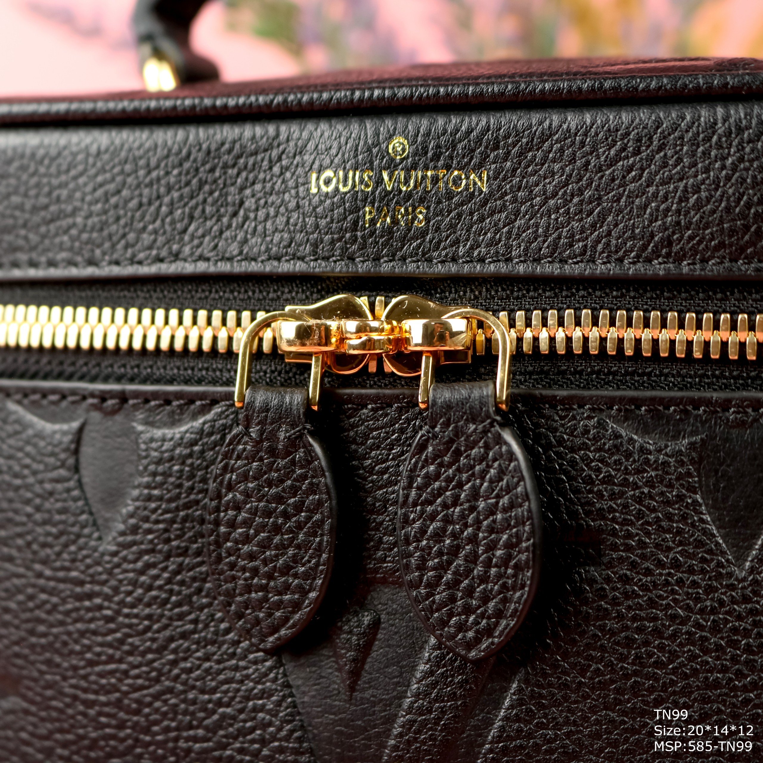 Tui Louis Vuitton LV Clutch Dang Hop Mau Den Rep 11 Cao Cap 19x13x10cm 2.jpg