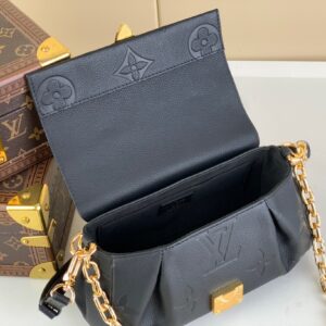 Tui Louis Vuitton LV Favorite Replica 11 Cao Cap Mau Den 24x14cm 9.jpg