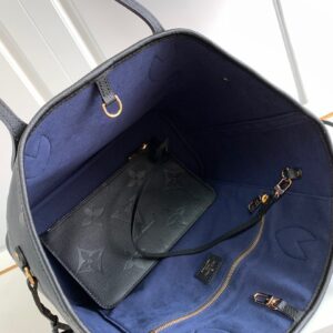 Tui Louis Vuitton LV Never Full Monogram Dap Chim Like Auth 32x29x17cm 1.jpg