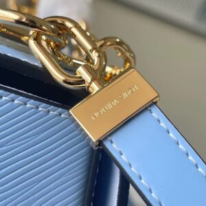 Tui Louis Vuitton LV Twist Like Auth Nu Mau Xanh 24cm 6.jpg