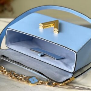 Tui Louis Vuitton LV Twist Like Auth Nu Mau Xanh 24cm 8.jpg