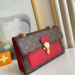 Tui Louis Vuitton LV Victoire Hoa Tiet Monogram Like Auth 27x20x10cm 5.jpg