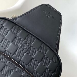 Tui Nam Louis Vuitton LV Avenue Like Auth Hoa Tiet O Co Mau Den 20x31x7cm 4.jpg