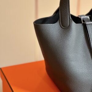 Tui Nu Cao Cap Hermes Picotin 18 Togo Khau Tay Nu Mau Den 18cm 6.jpg