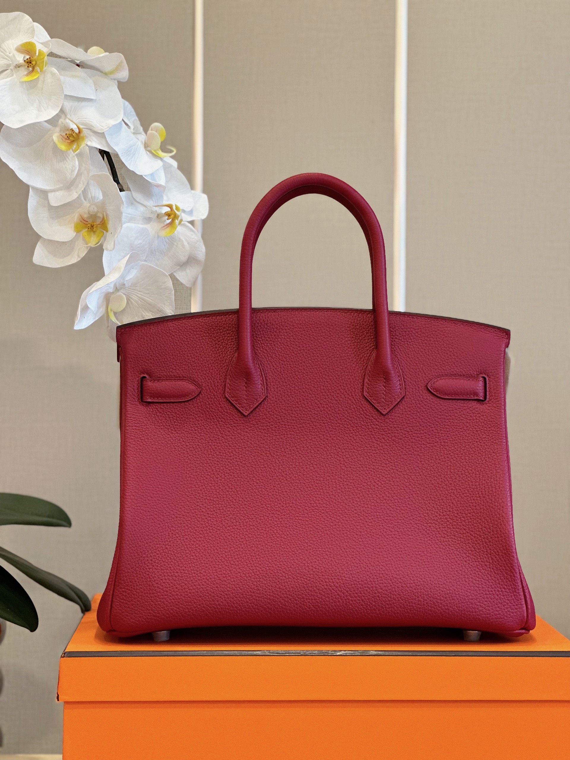 Tui Nu Hermes Birkin Phw Togo Replica 11 Cao Cap Mau Do Man 30cm 3.jpg