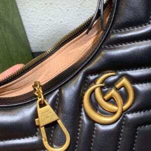 Tui Xach Cao Cap Gucci GG Marmont Half Moon Mau Den 24cm 9 1.jpg