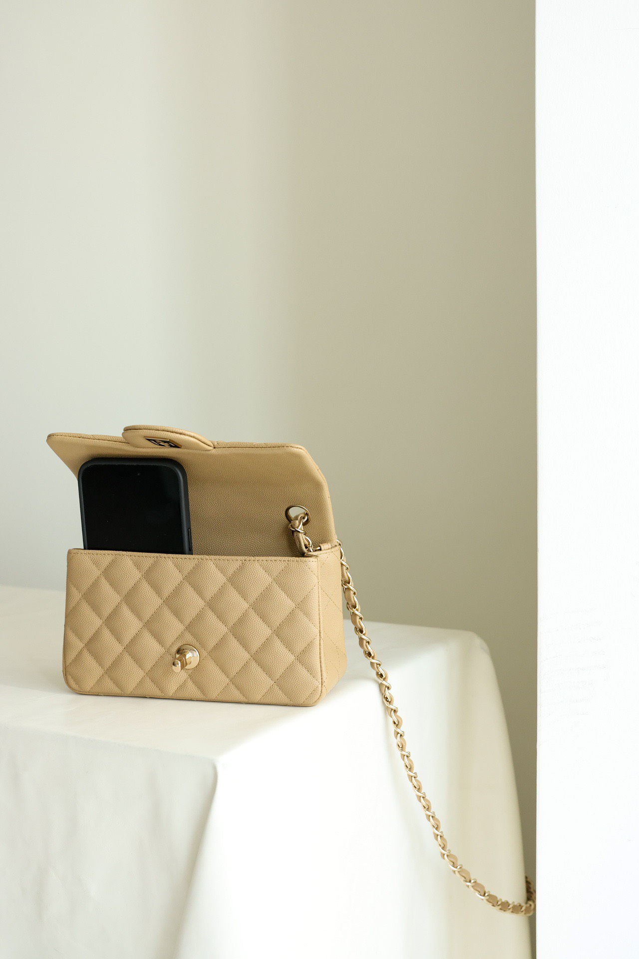 Tui Xach Chanel Classic Flap Mini Nu Mau Be Sieu Cap 20cm 2.jpg