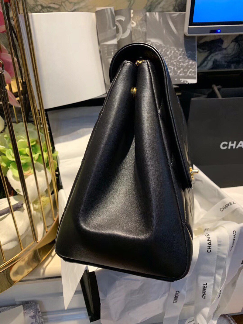 Tui Xach Chanel Shopping Replica 11 Cao Cap Nu Mau Den 33x23x11cm 5.jpg
