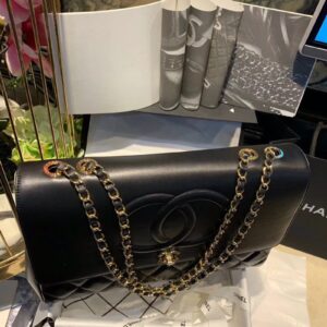 Tui Xach Chanel Shopping Replica 11 Cao Cap Nu Mau Den 33x23x11cm 7.jpg