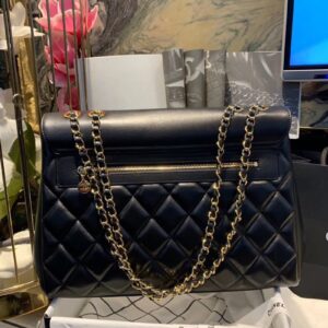 Tui Xach Chanel Shopping Replica 11 Cao Cap Nu Mau Den 33x23x11cm 8.jpg