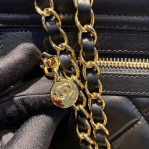 Tui Xach Chanel Shopping Replica 11 Cao Cap Nu Mau Den 33x23x11cm 9.jpg
