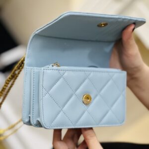 Tui Xach Chanel Woc Mini Sieu Cap Nu Mau Xanh Duong 15cm 4.jpg