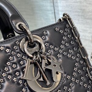 Tui Xach Dior D Joy Sieu Cap Mau Den Dinh Ngoi Sao 26cm 3.jpg