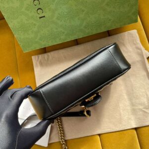 Tui Xach Gucci Marmont Like Auth Cao Cap Nu Mau Den 22cm 6.jpg