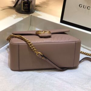 Tui Xach Gucci Marmont Top Handle Like Auth Nu Khoa Vang 27cm 4.jpg