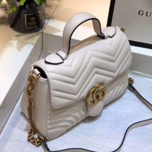 Tui Xach Gucci Marmont Top Handle Rep 11 Cao Cap Mau Trang 27cm 6.jpg