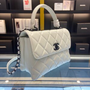 Tui Xach Hang Hieu Chanel Trendy Mau Trang Sieu Cap 25cm 3.jpg