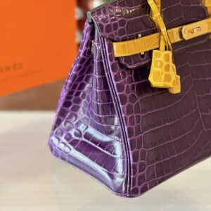 Tui Xach Hermes Birkin Crocodile Mix 2 Mau Like Auth Van Da Ca Sau 30cm 4 1.jpg