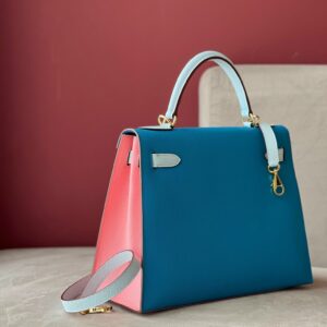 Tui Xach Hermes Kelly Da Epsom Like Auth Nu Mix 2 Mau Hong Xanh 28cm 6 1.jpg