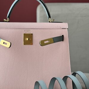 Tui Xach Hermes Kelly Da Epsom Replica 11 Nu Mix 2 Mau Hong Xam 28cm 4.jpg