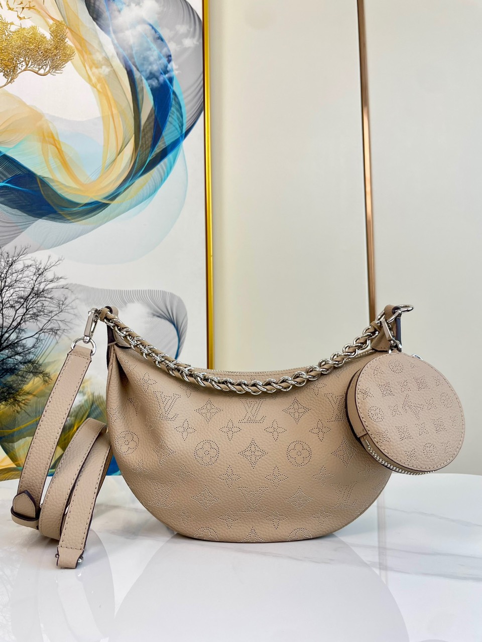 Tui Xach Louis Vuitton LV Baia Mahina Hoa Tiet Hoa Mono Like Auth 26x17x7 1.jpg